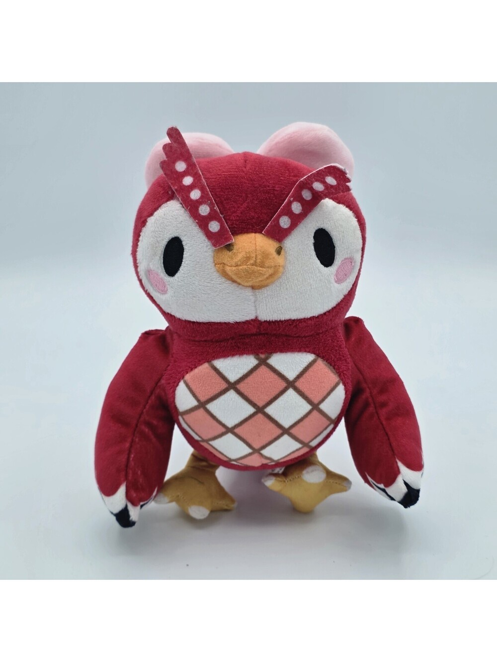 Animal Crossing New Horizons Celeste 7" Red Owl Plush Nintendo